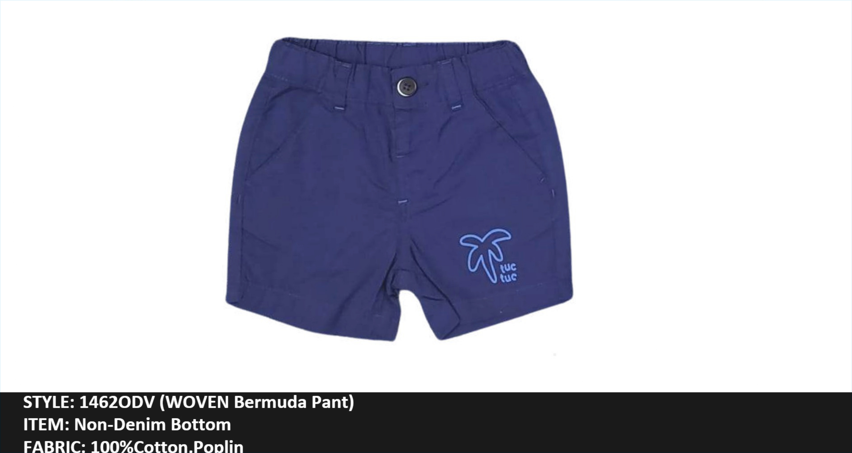 Non-Denim Bottom shorts(KIDS) shorts